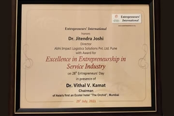 Excellence In Entrepreneurship In Service Industry