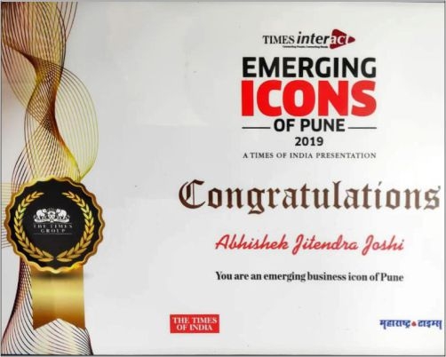 Times Group Award- Emerging Icons Of Pune